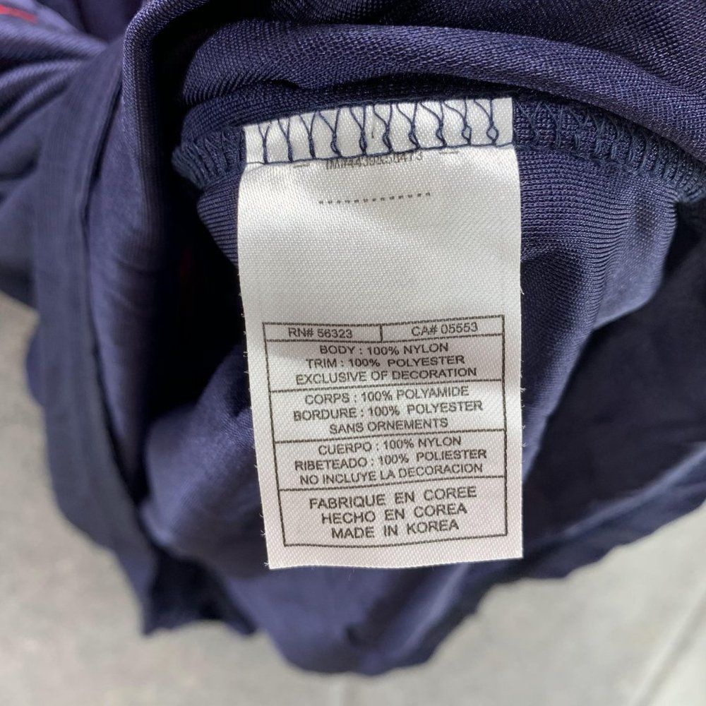 Nike Jersey Shirt Men Large Adult Blue Red 10 Arizona Outdoors Athletic Vintage - Picture 13 of 14